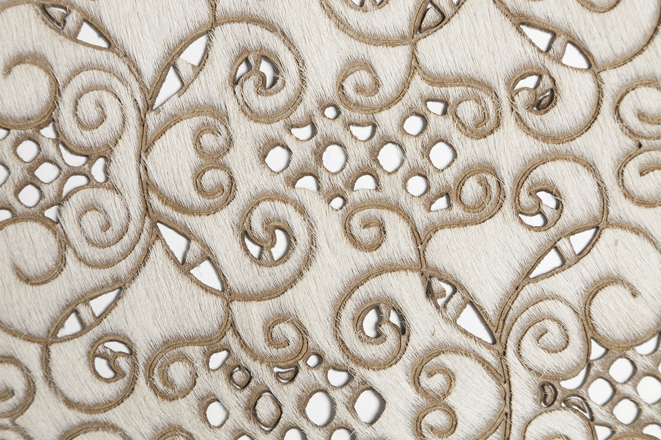 Pony Laser - Antique Perforated Natural