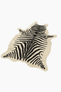 Zebra Print Rug